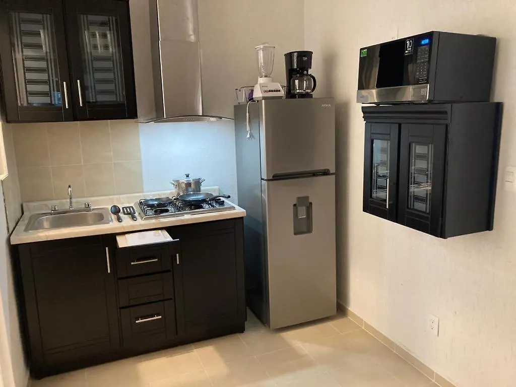 Departamento En Playa Del Carmen Con Piscina Lejlighed 0*,  Mexico